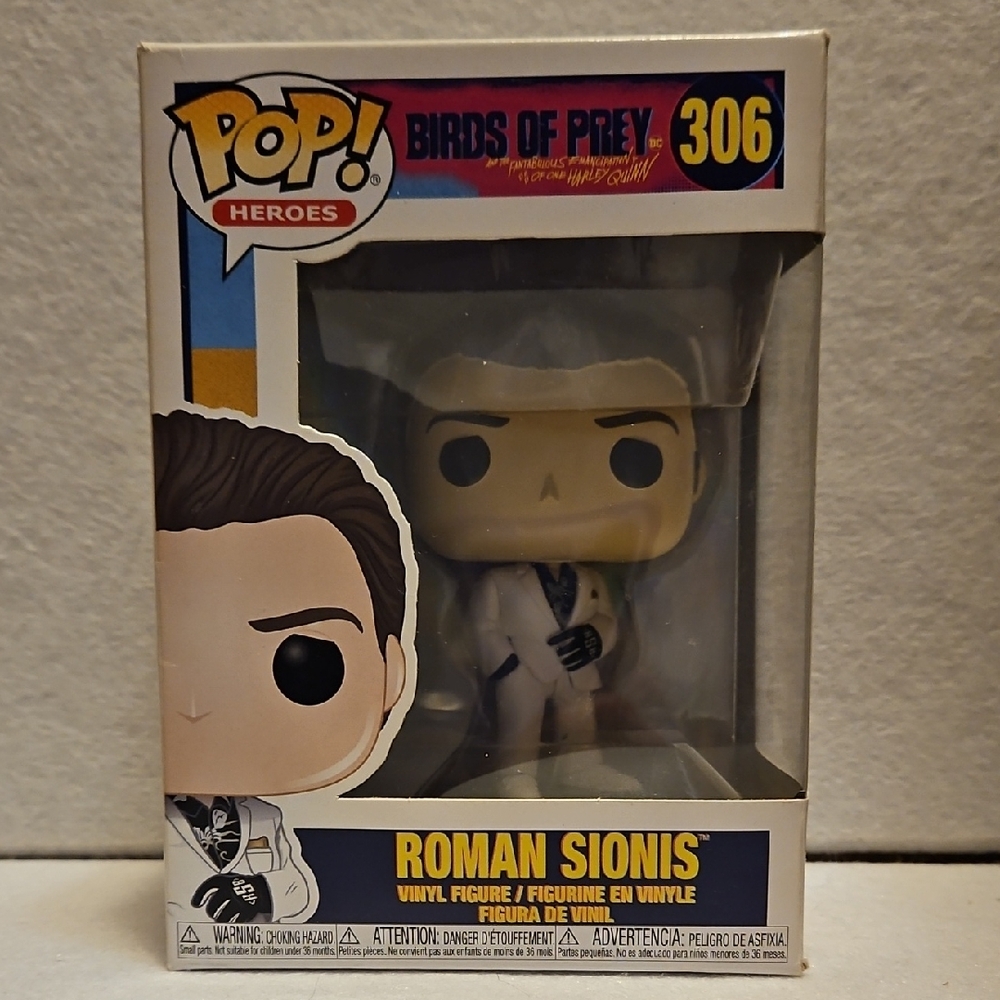 Birds of Prey Roman Sionis Funko Pop, See Photos